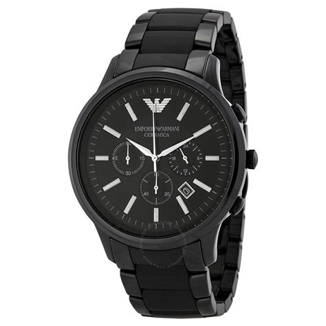 emporio armani watches black ceramic.